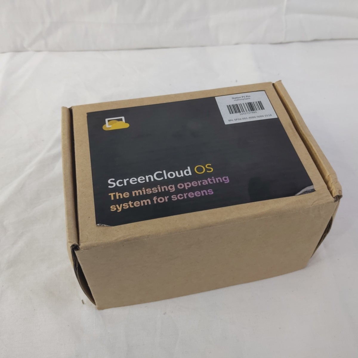 ScreenCloud OS Station P1 Pro – Digital Signage Media Player (Black) – Brand New