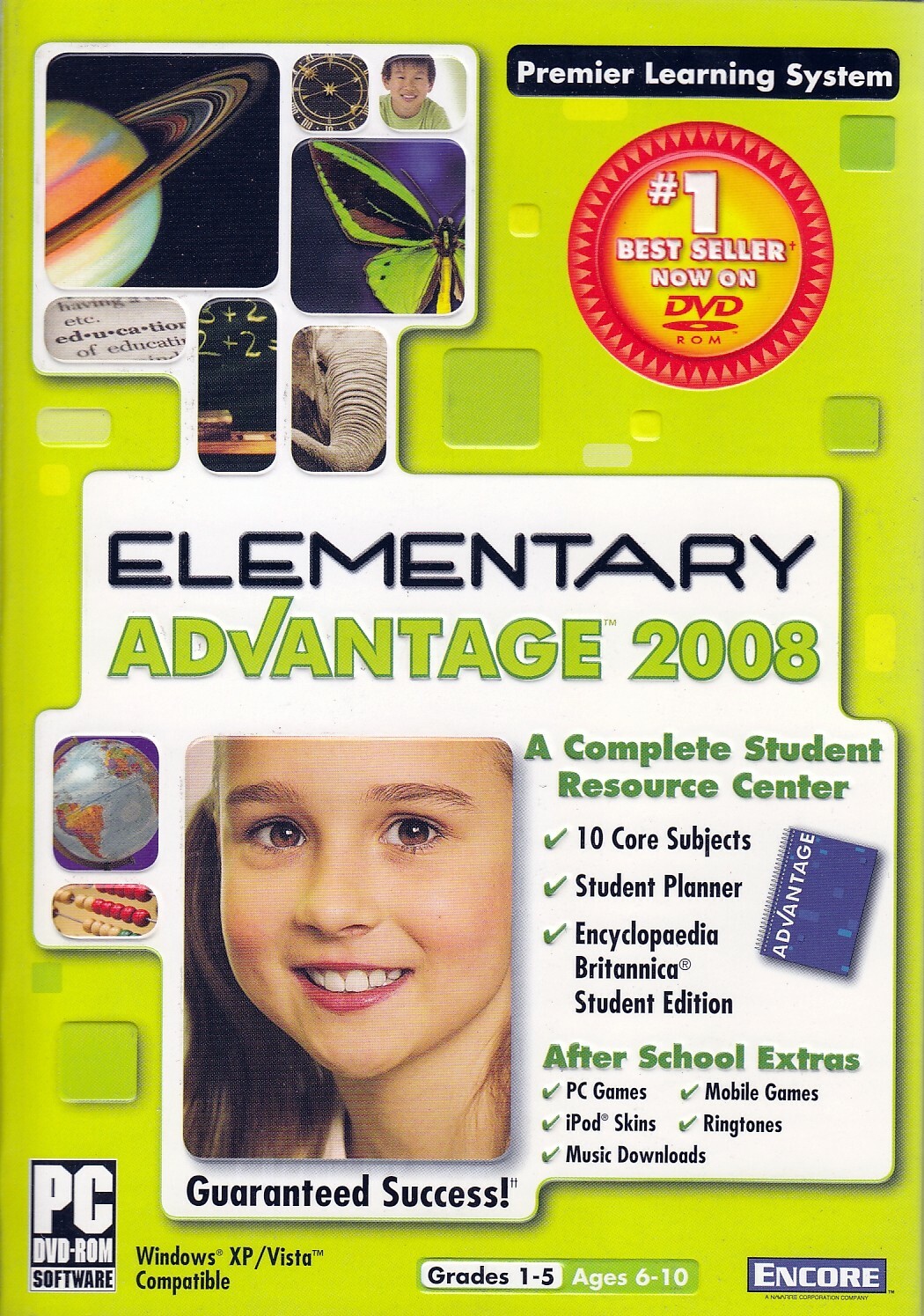Elementary School Advantage 2008 Math,Reading,Writing,History,Vocabulary,Science