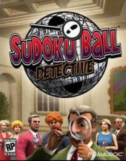 Sudoku Ball Detective PC CD murder mystery grid-based number puzzles logic game!
