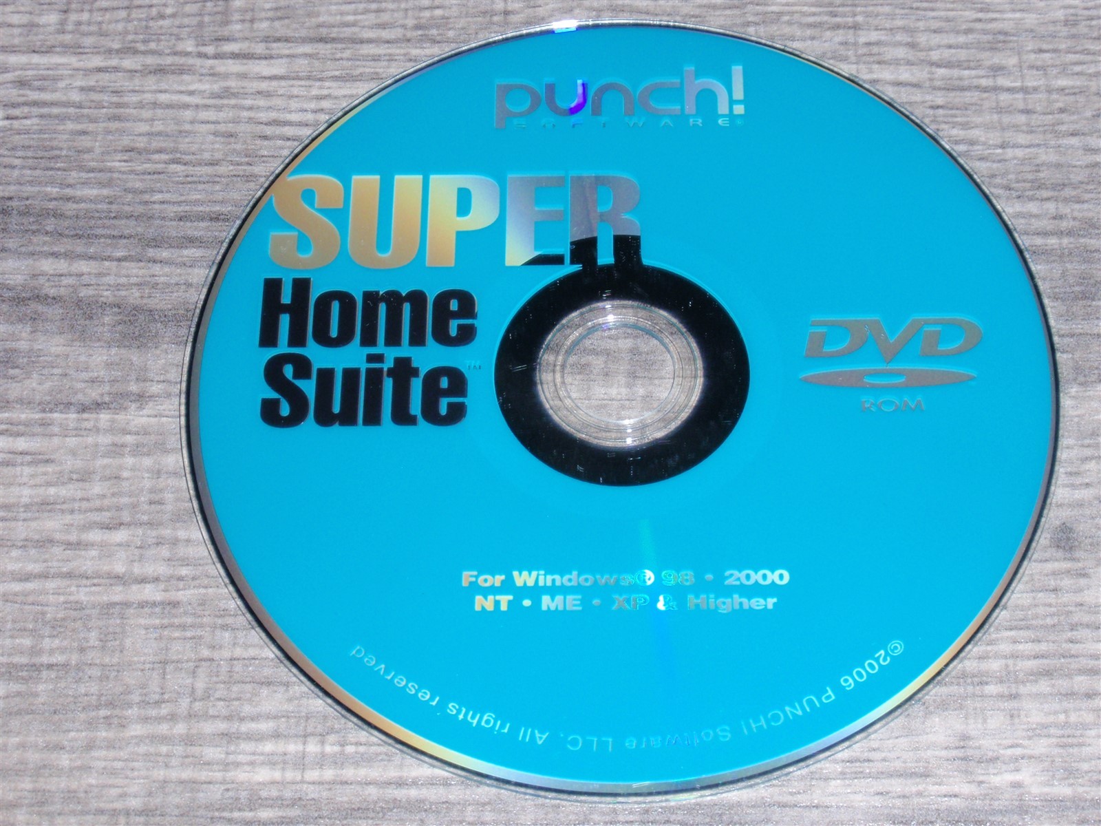 Punch! Software Super Home Suite PC DVD-ROM 2006 for Windows 98/NT/2000/Me/XP
