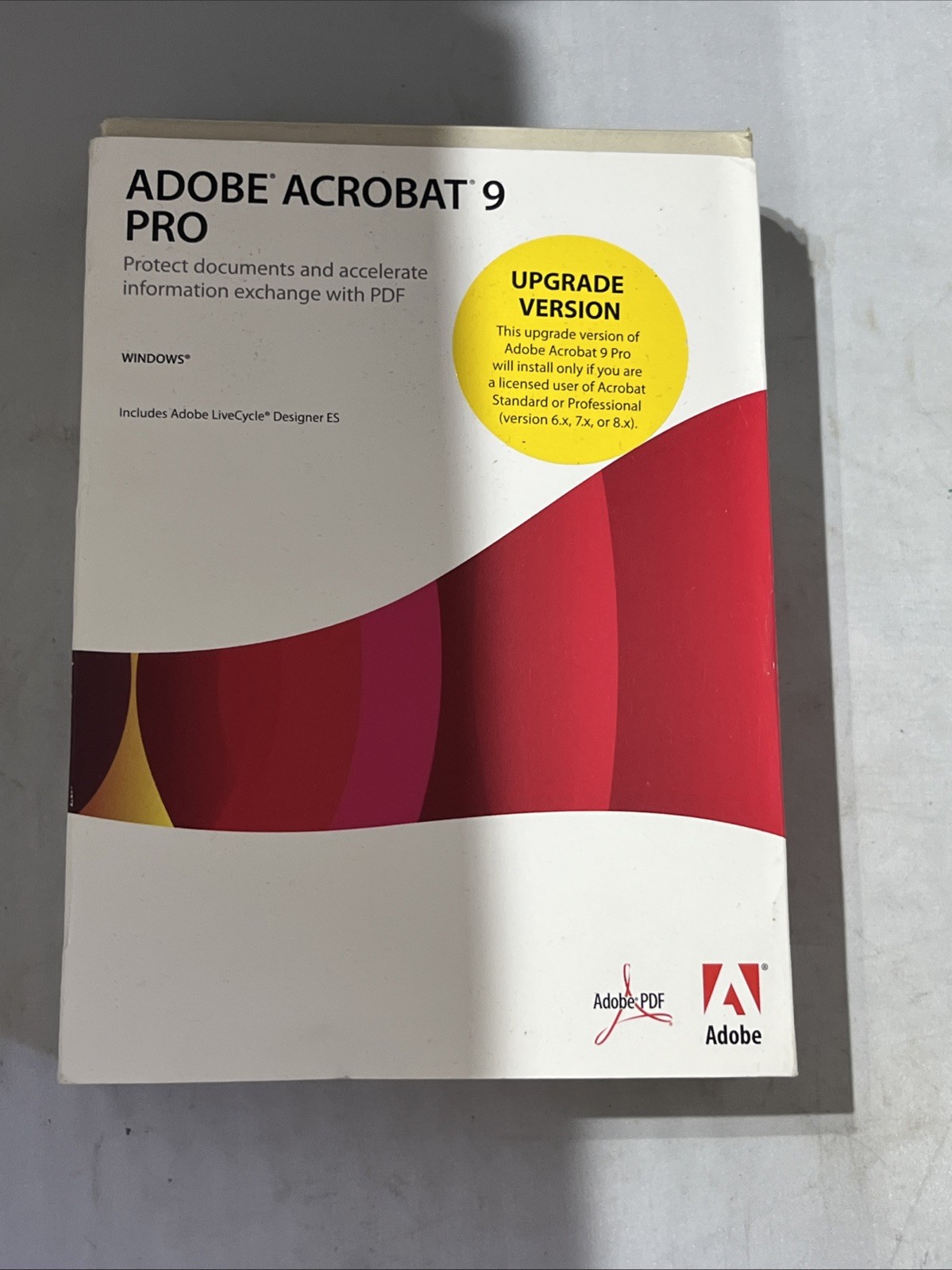 Adobe Acrobat 9 Pro – Upgrade Version For Windows