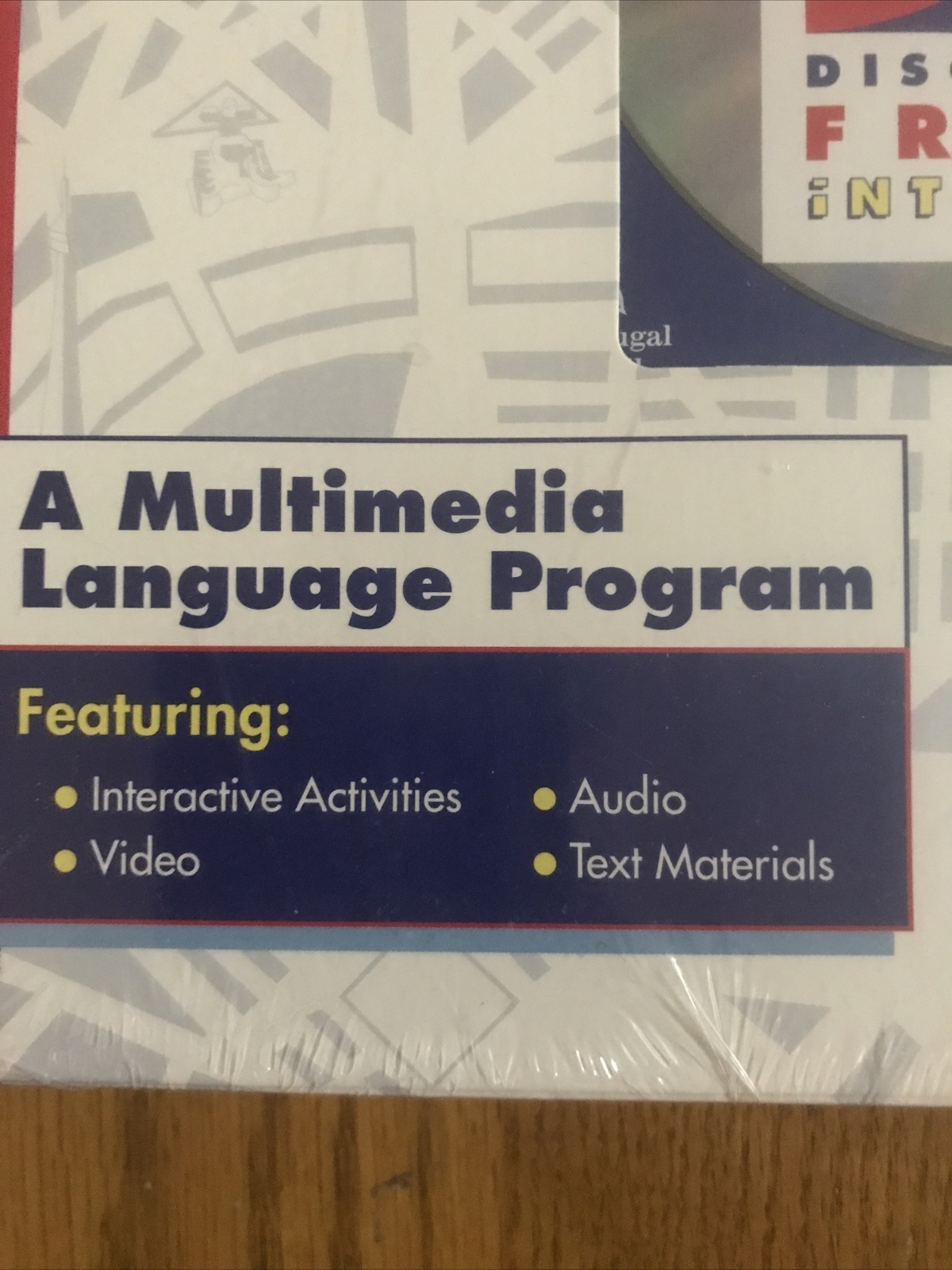 Discovering French Interactive Bleu Level B w/Teacher’s Guide CD ROM 1994