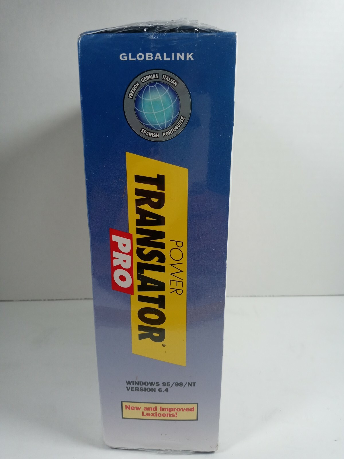 Vint Globalink Power Translator Pro French German,Italian, Spanish and Portugues