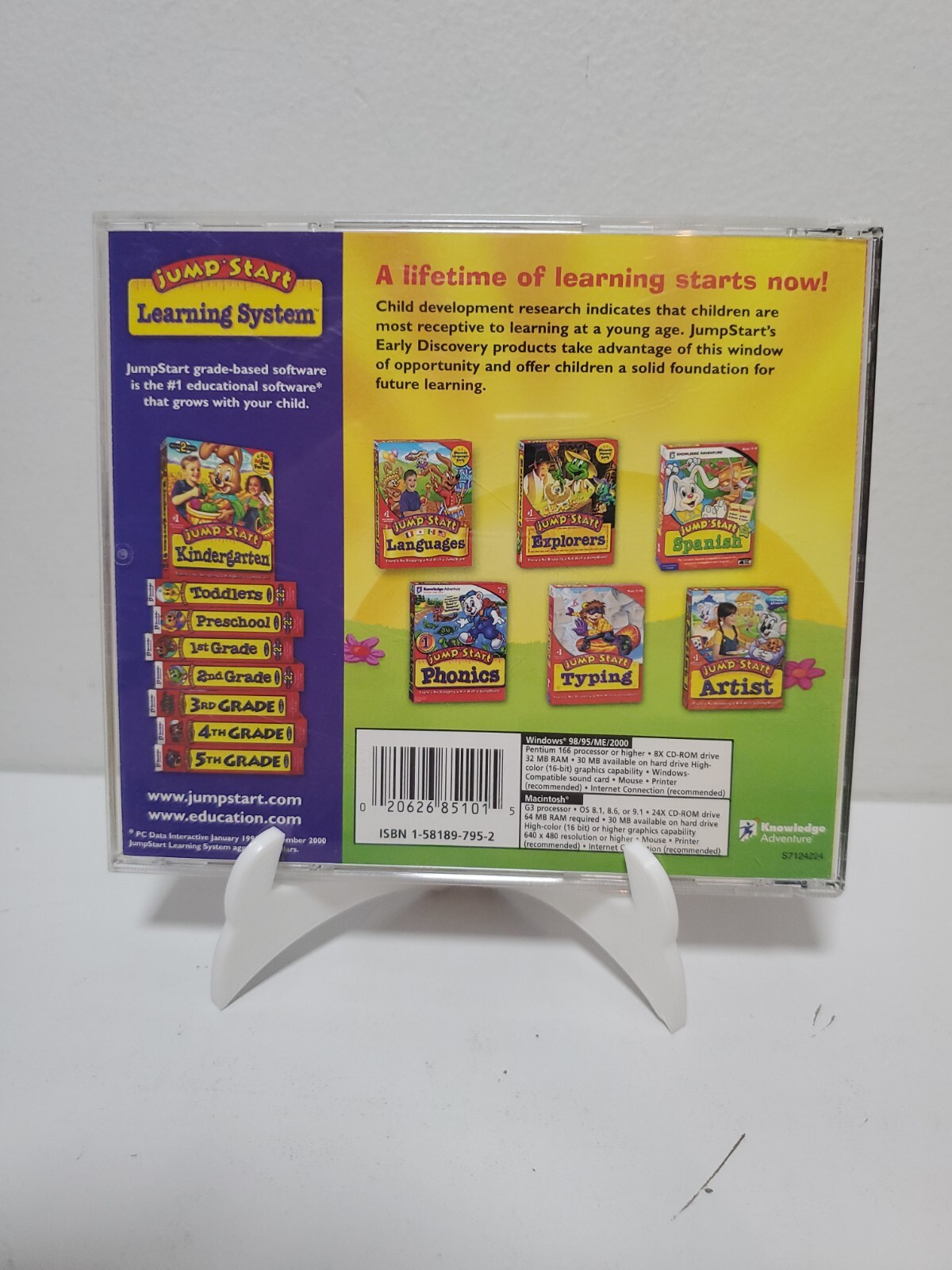 JumpStart Languages (Jewel Case) French Japanese Spanish English Pc