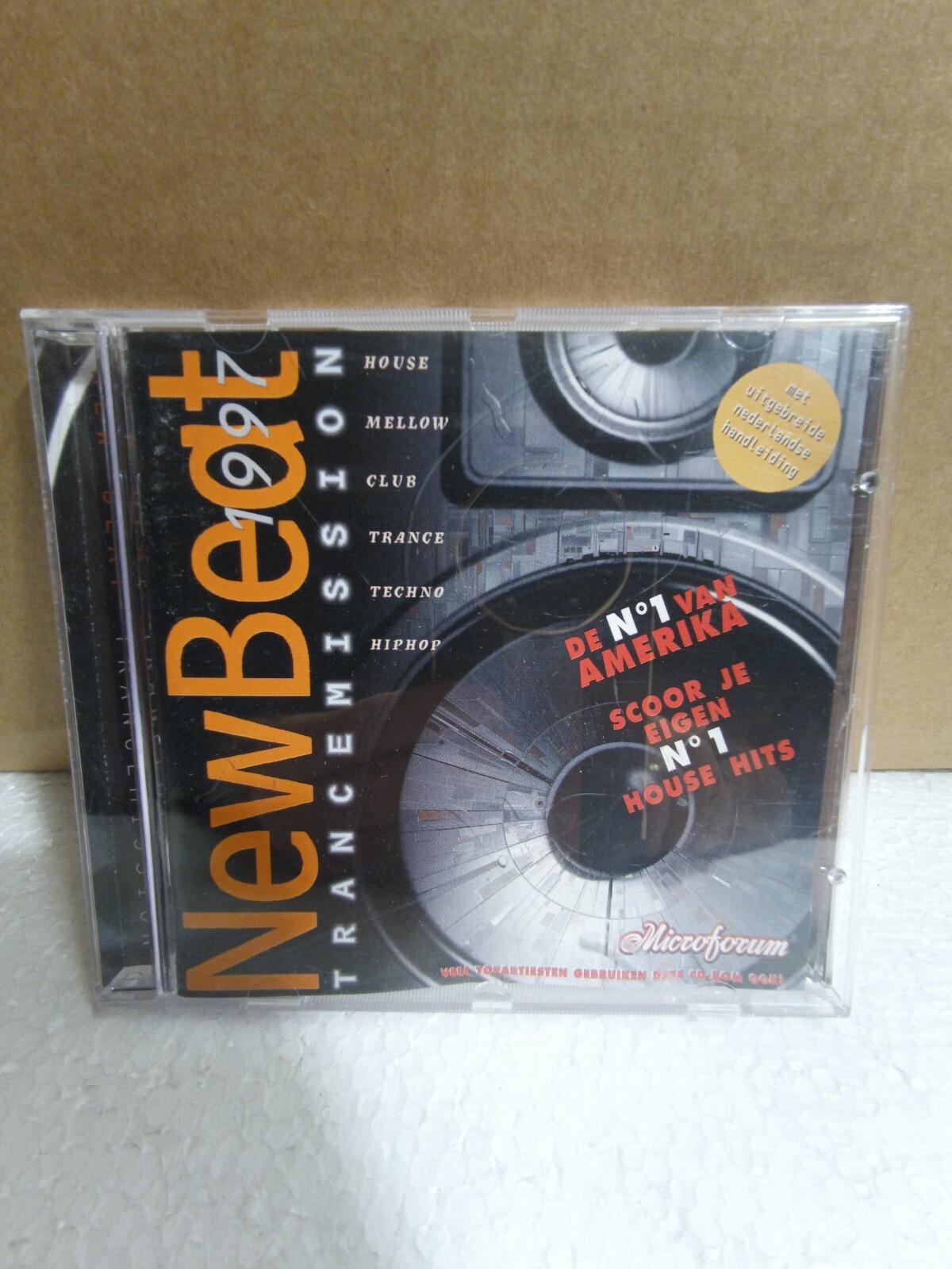 New Beat Trancemission 1997 PC CD-ROM Jewel Case, Factory Sealed, NEW! RARE