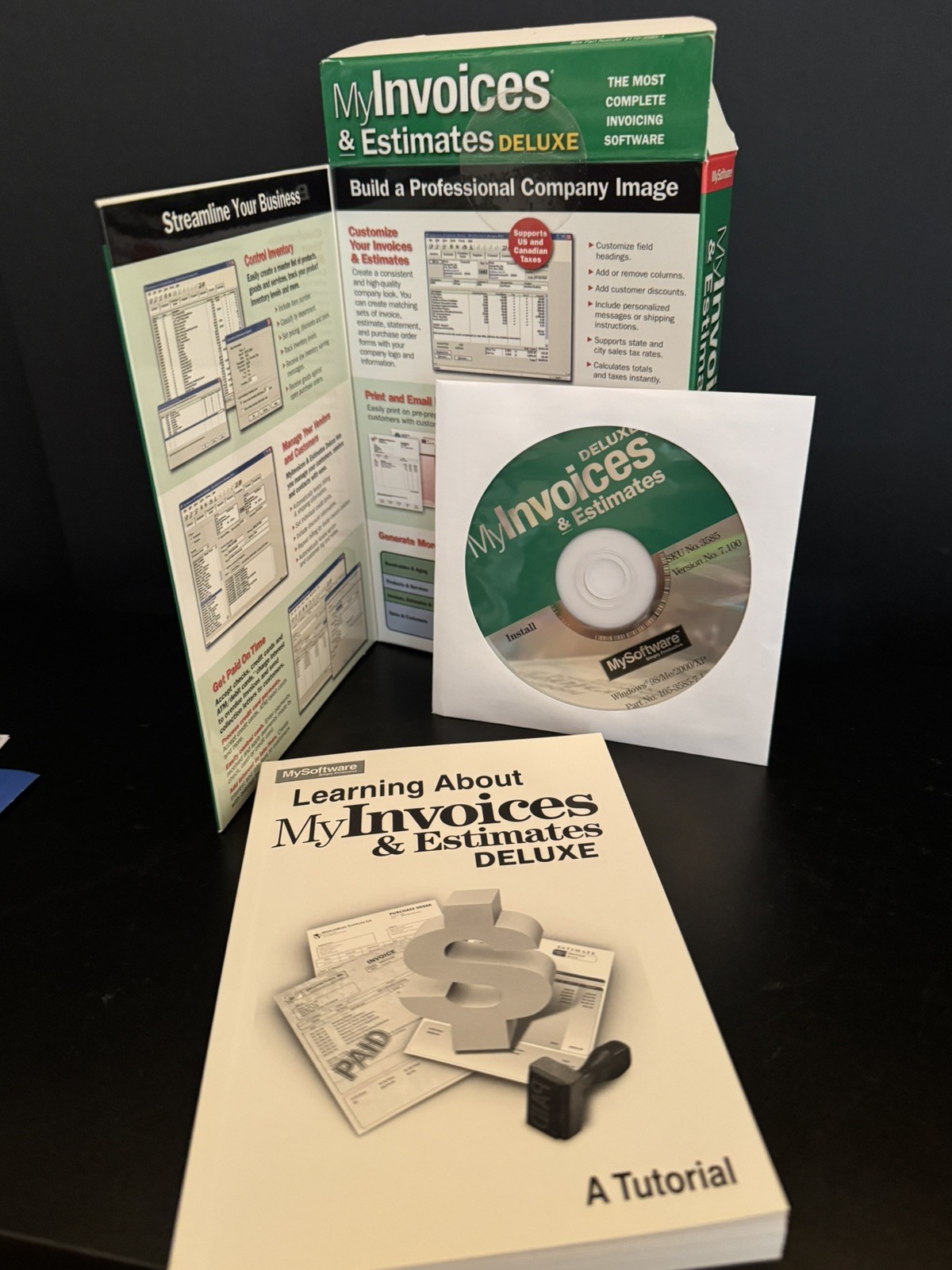 Avanquest My Software “Deluxe My Invoices & Estimates” 2006 Version