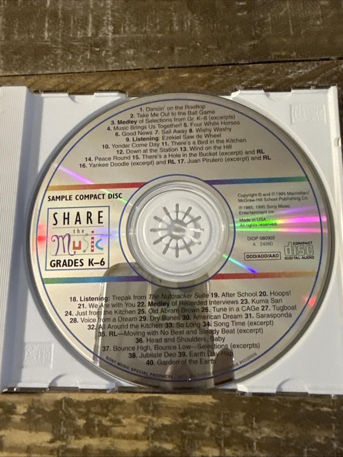 Share The Music K-6 PC Software