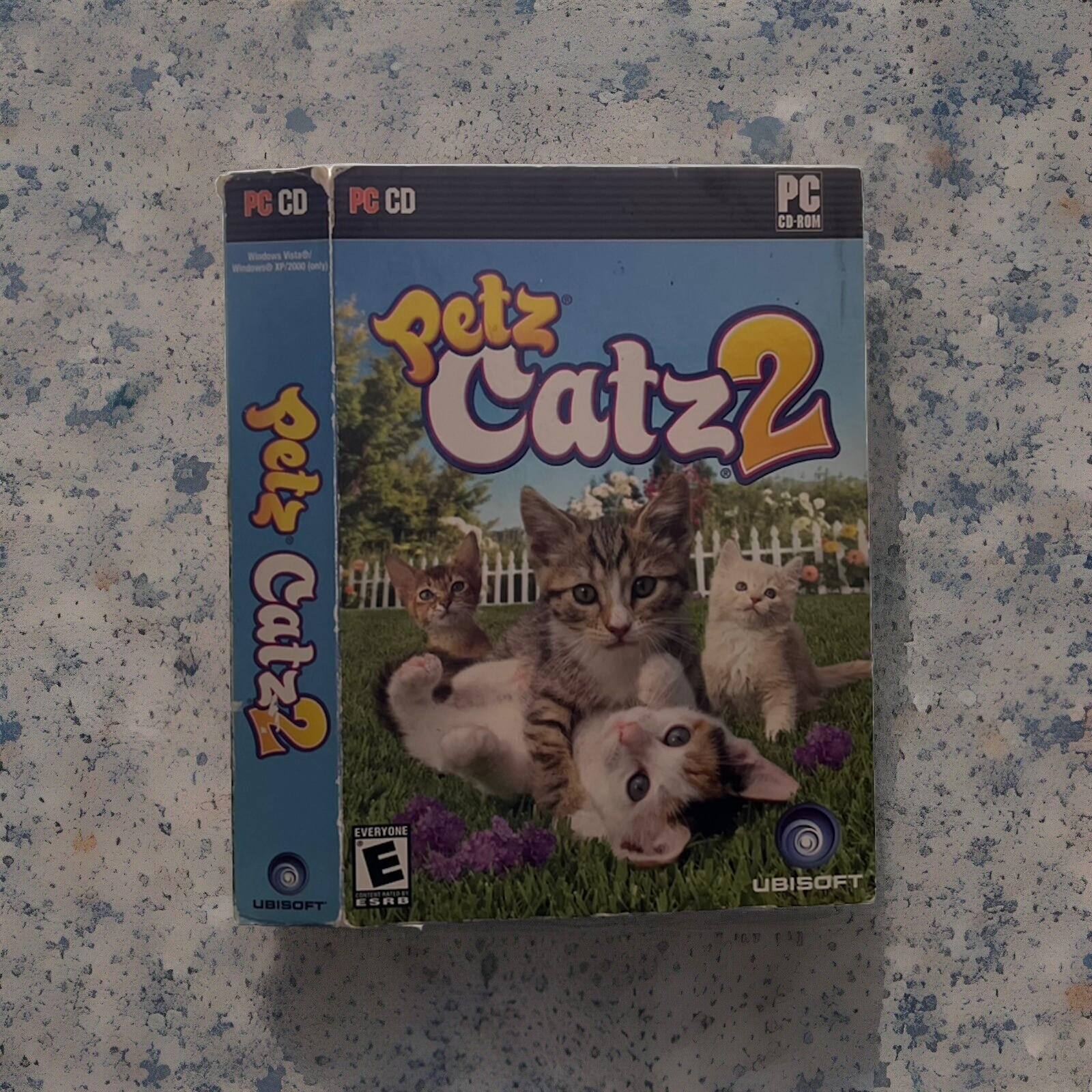 PETZ CATZ 2 Virtual Pets Via Pet Cat Sim Retro PC CD-ROM WIN MAC Video Game