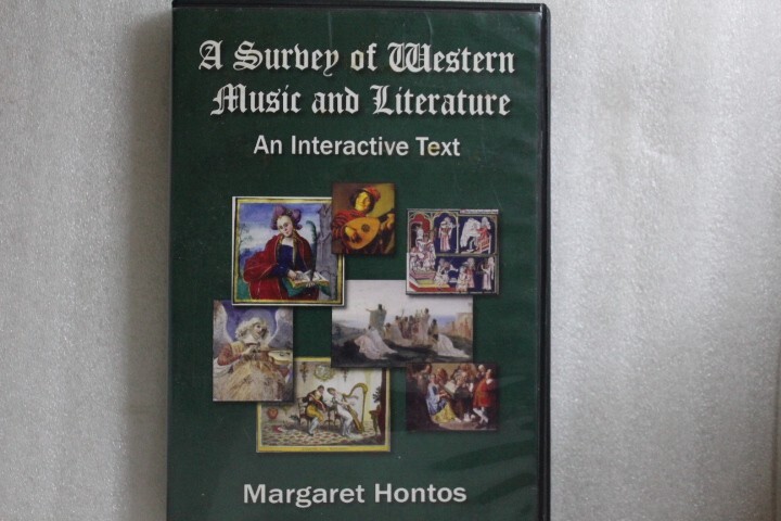 A Survey of Western Music and Literature PC Interactive Text / Video Educational