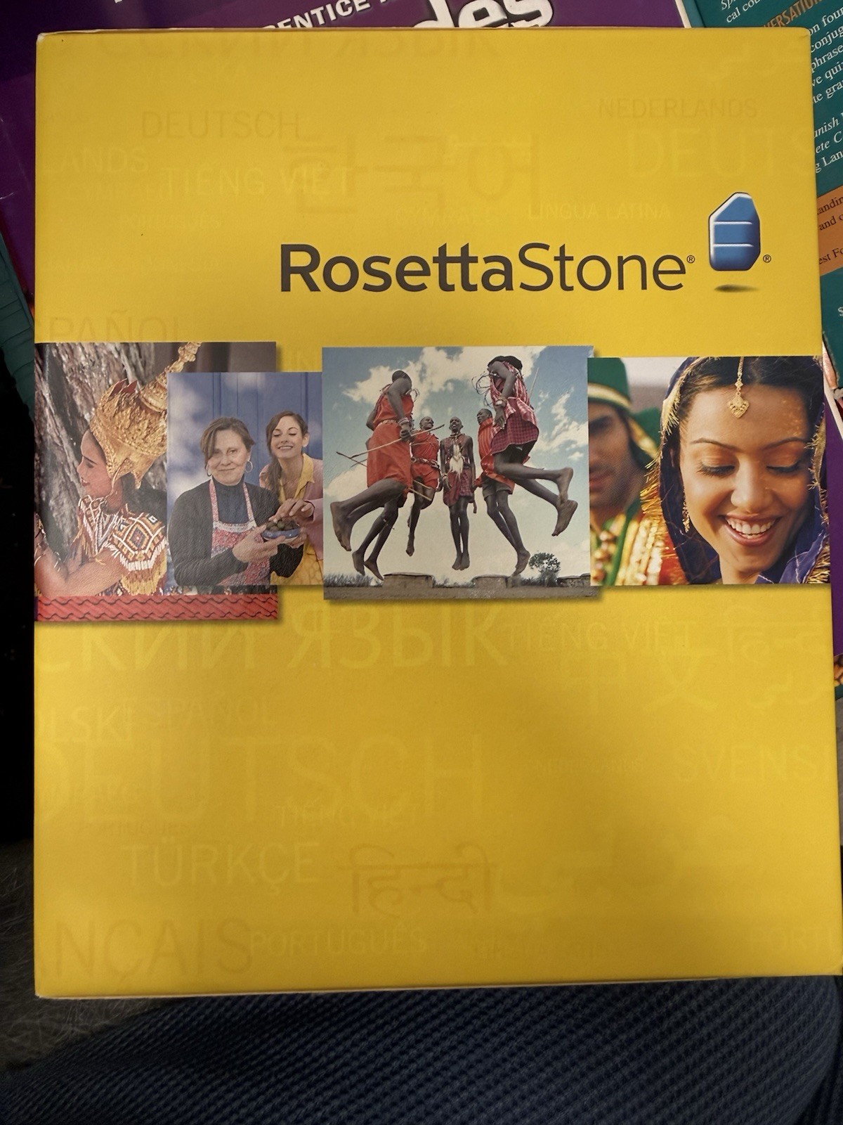 Rosetta Stone Spanish Latin America Levels 1–5 Disc Set w Headset (new) Box