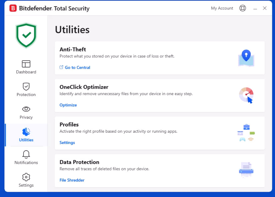 Bitdefender Total Security 2026 3 Years 1 To 15 Devices + Daily VPN