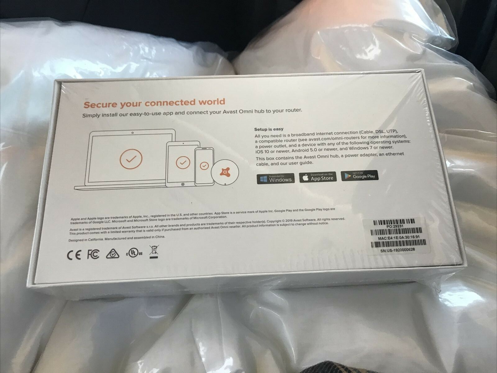 AVAST Omni Security Everywhere You Connect Brand New Sealed