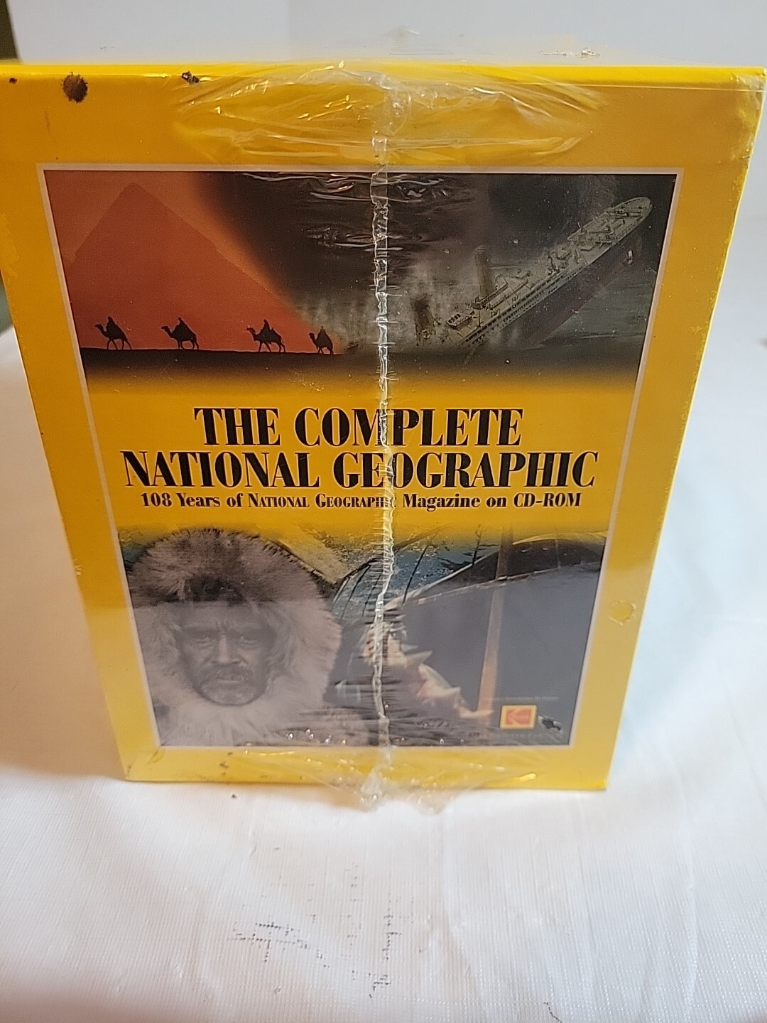 Vtg 1997 National Geographic Complete Sealed CD-ROM 1888-1990 * PC Computer *