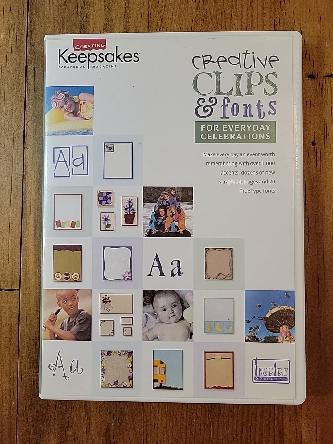 Creating Keepsakes Creative Clips & Fonts – Your Choice