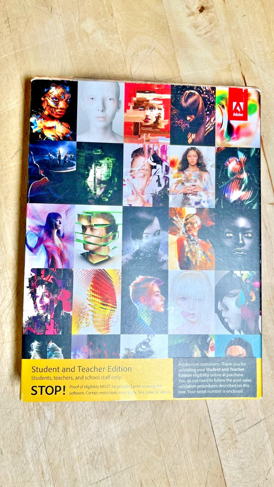 Adobe CS6 MASTER COLLECTION ( USA ) – Creative Suite, Student & Teacher Edition