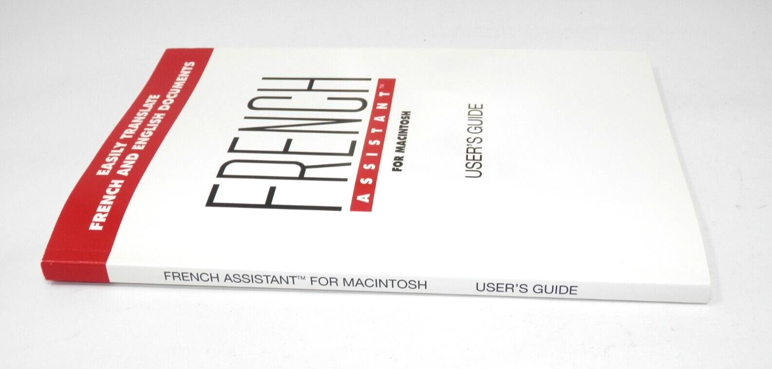 French Assistant Translation Software for MAC 3.5″ Floppy Translate to English