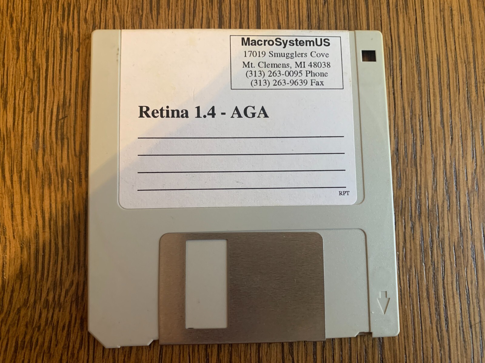 RETINA 1.4 – AGA PROGRAM AMIGA COMPUTER 3.5″ INCH FLOPPY(S) TESTED NEAR MINT