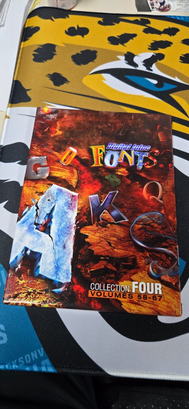 Digital Juice Fonts Collection Four Volumes 58 – 67