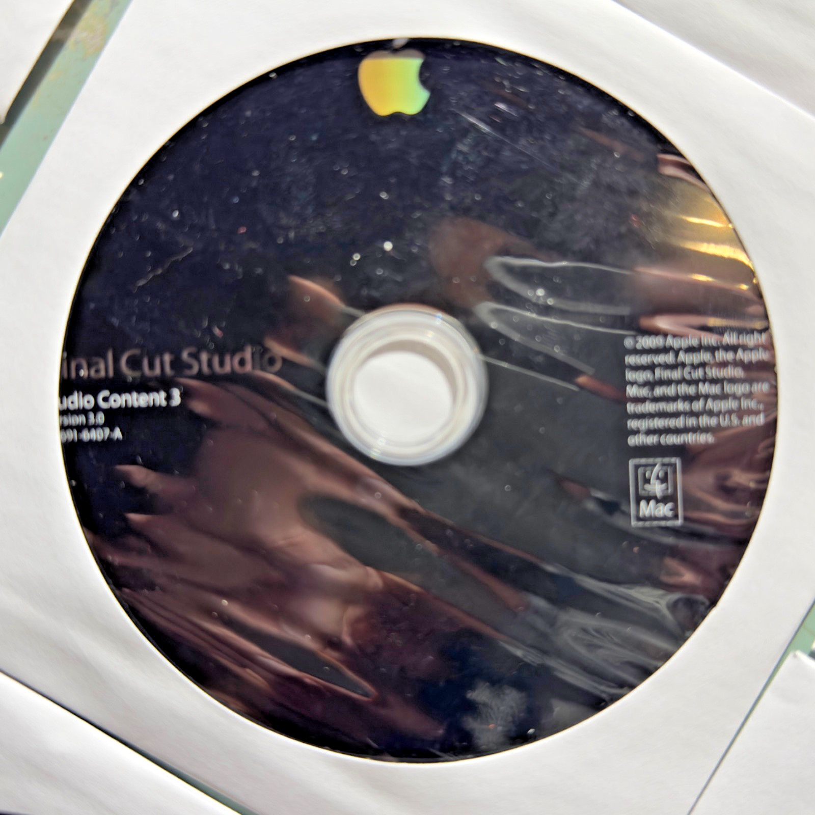Apple Final Cut HD Studio Upgrade (Studio 3 Upgrade) MB643Z/A FCP Motion DVD SP