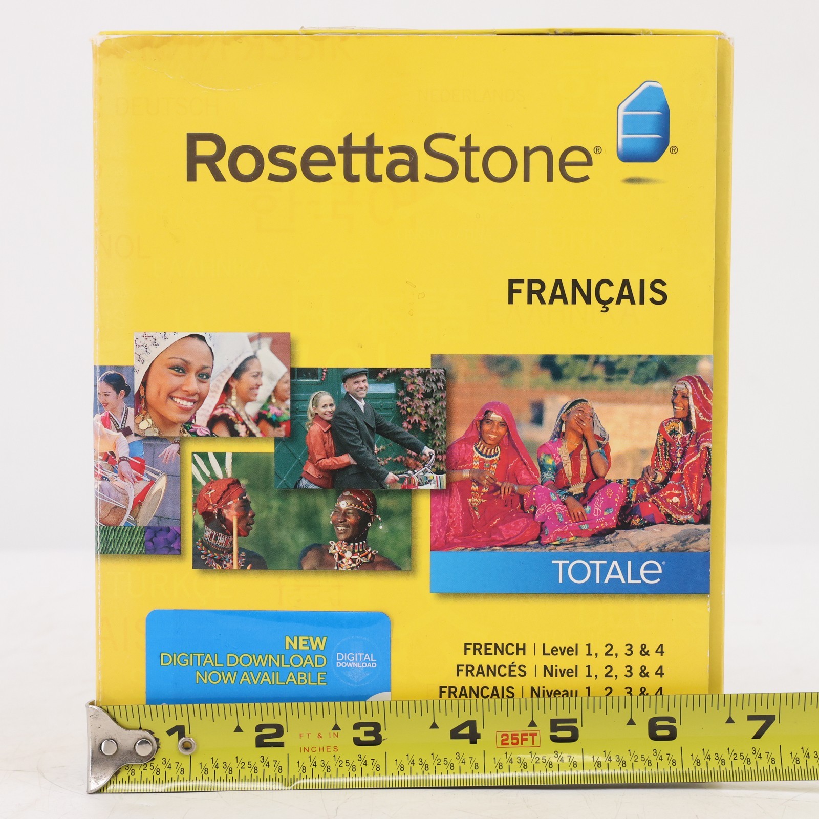 Rosetta Stone French Levels 1 2 3 & 4 TOTALe Version 4 Windows Mac 9781617165696