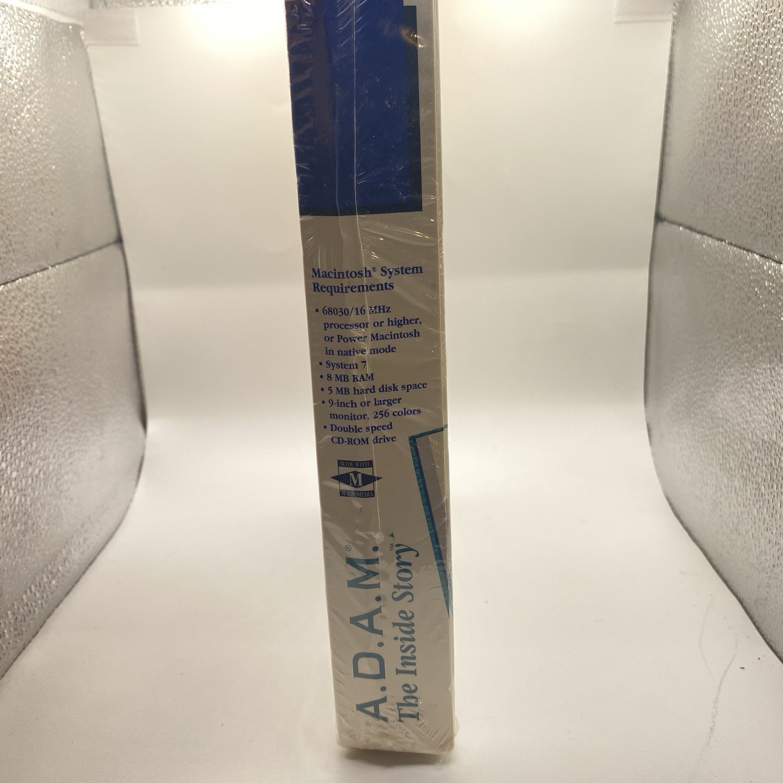 A.D.A.M. The Inside Story 1995 Medical Instructional CDROM Macintosh Anatomy Vtg