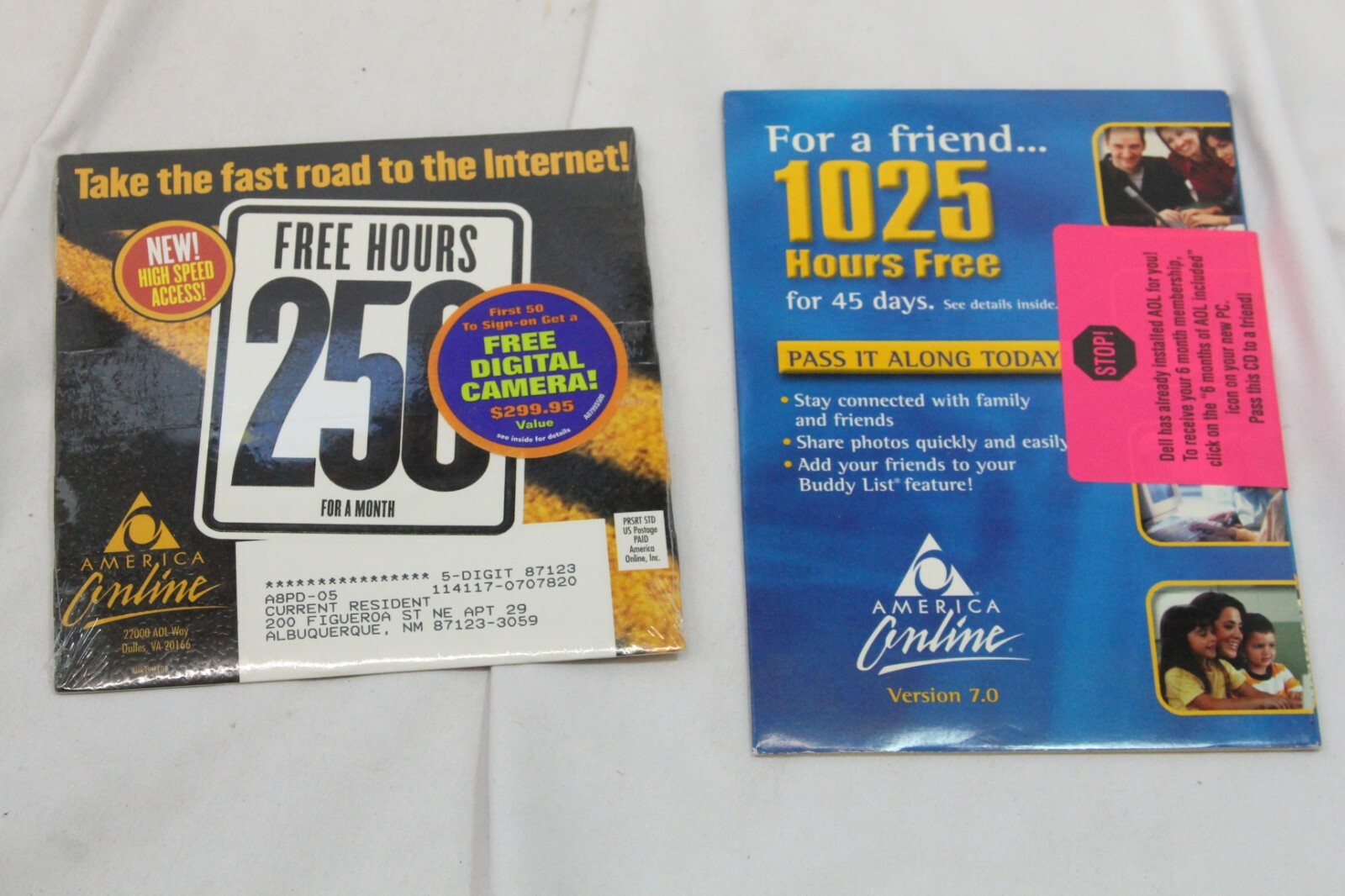 9 America Online Software Disc CD and Print Shop