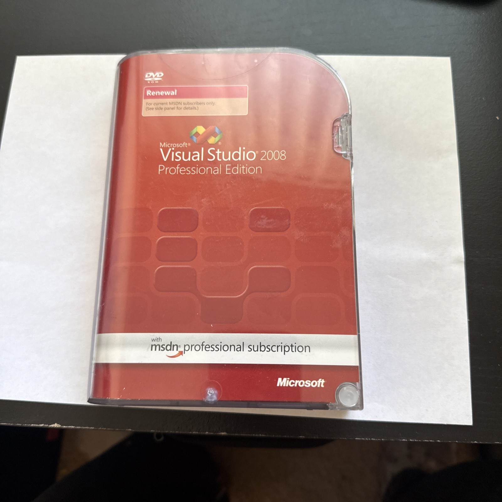Microsoft Visual Studio 2008 Professional Edition