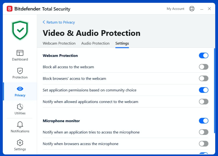 Bitdefender Total Security 2026 3 Years 1 To 15 Devices + Daily VPN