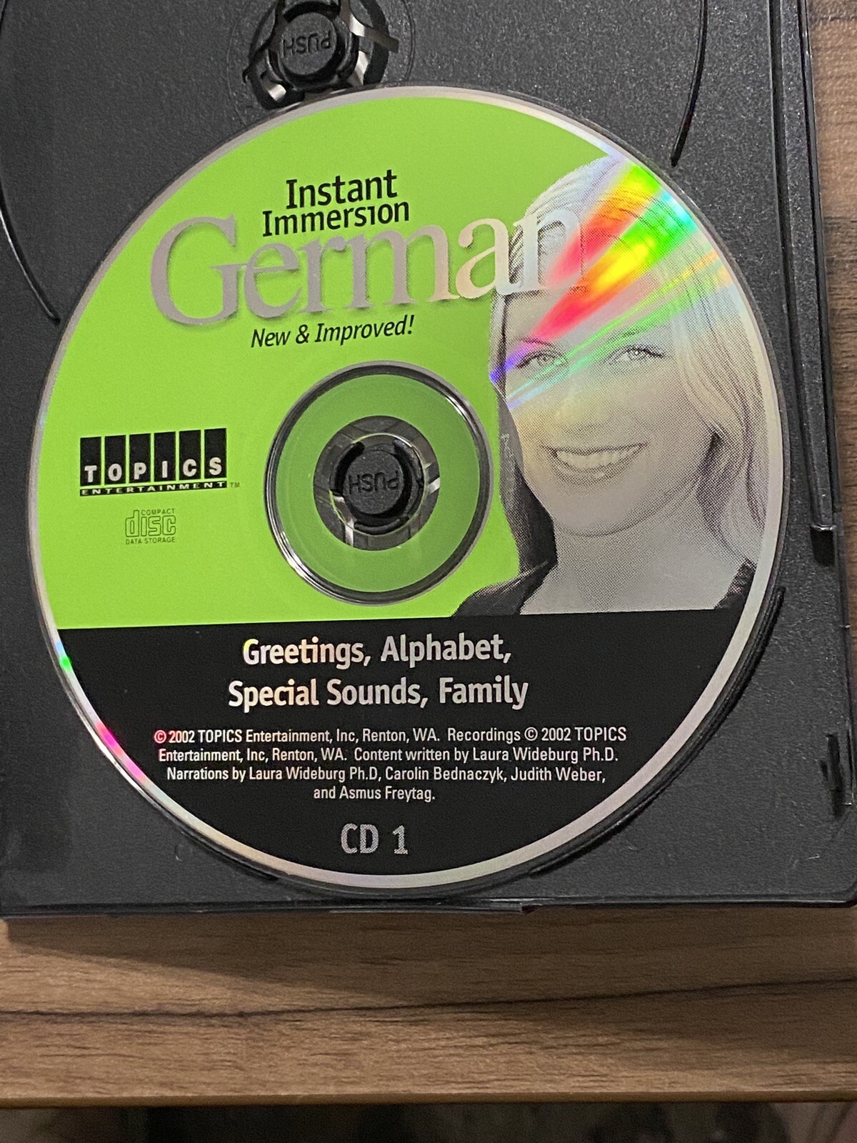 Advantage Language German Beginner 3 CD Set Learning German 2005