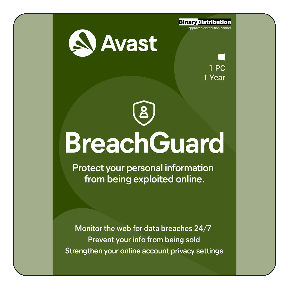 Avast BreachGuard 2026 – 1 PC – 1 Year – Privacy & Leak Protection [Download]