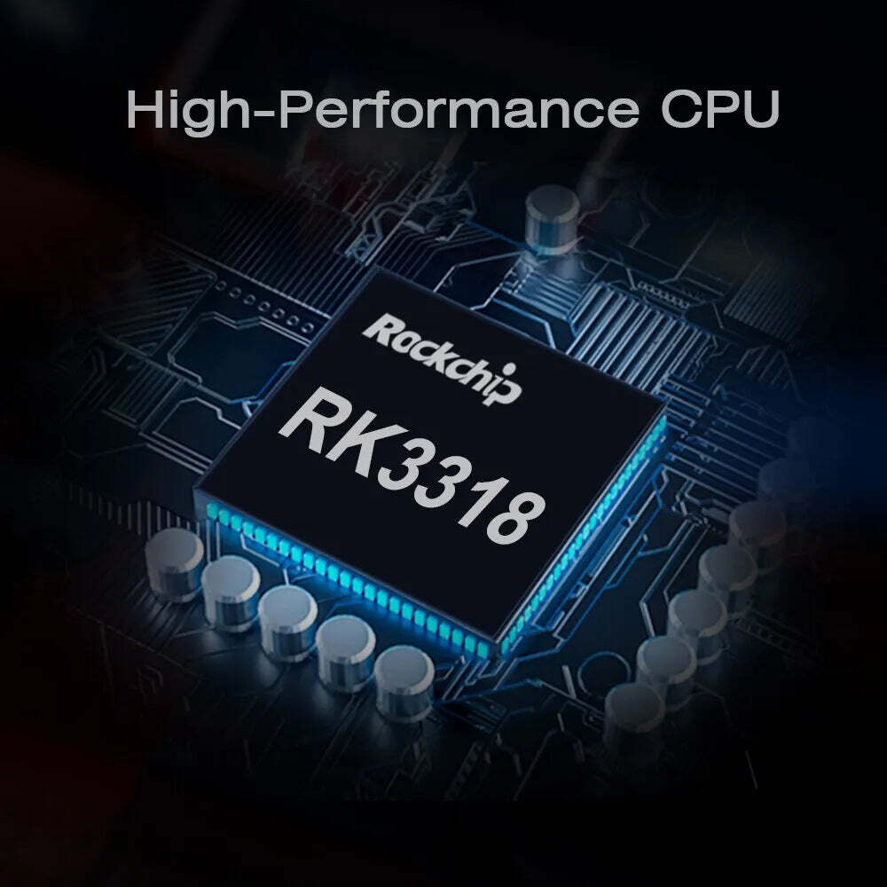 H96 Max V11 Smart TV BOX Android 11 4GB RAM Rockchip 3318 4K Google 3D Video