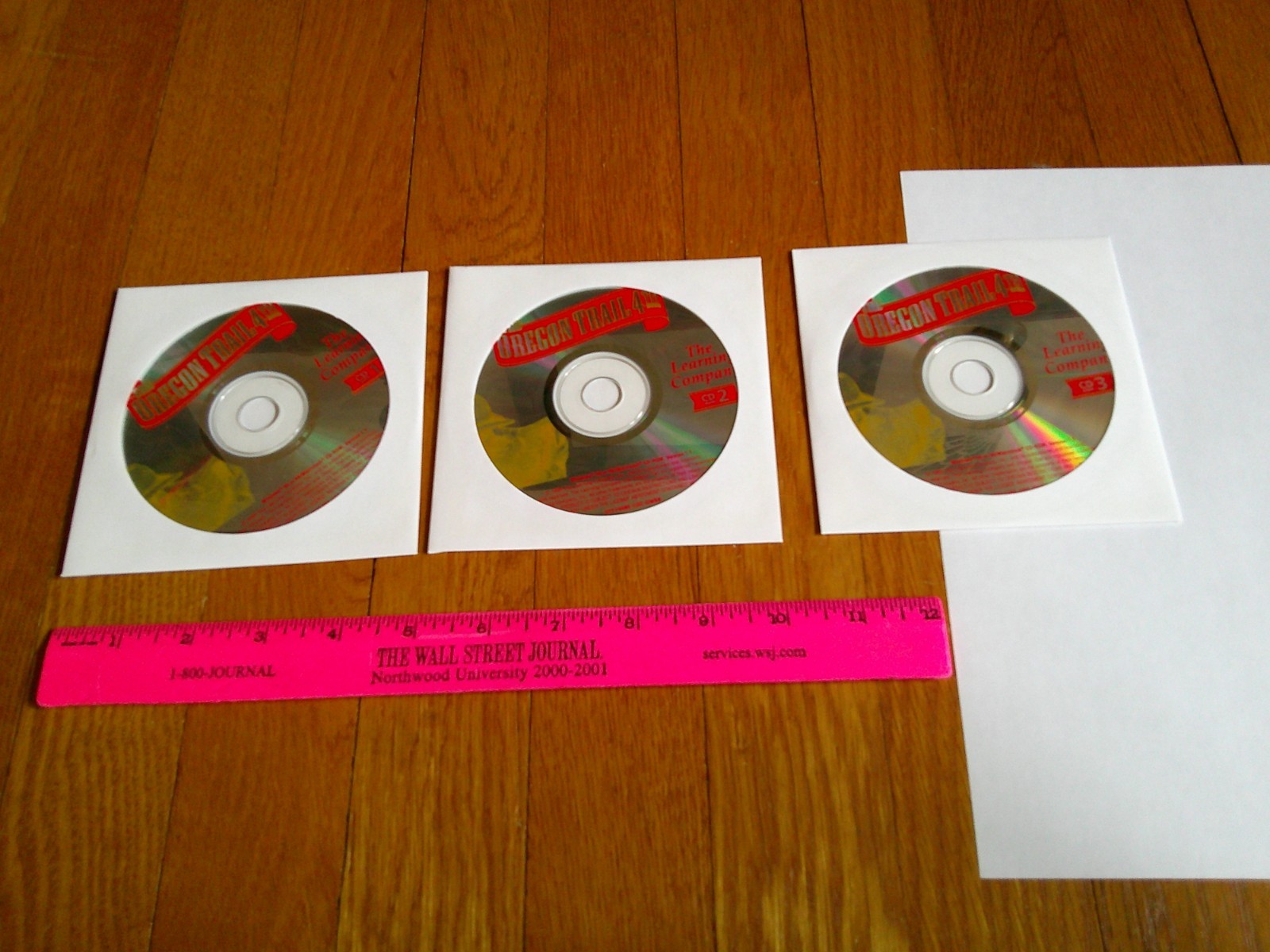 The Oregon Trail 4th Edition The Learning Company for PC – 3 CD ROM set 1999