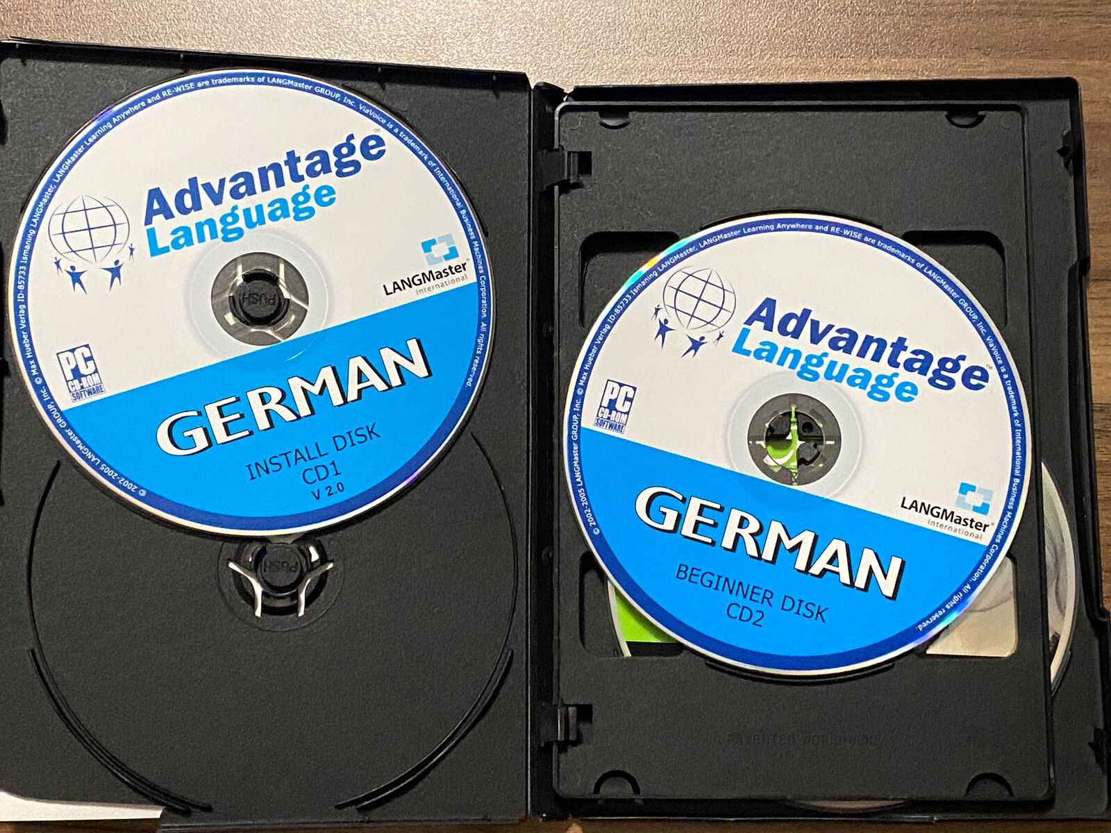 Advantage Language German Beginner 3 CD Set Learning German 2005