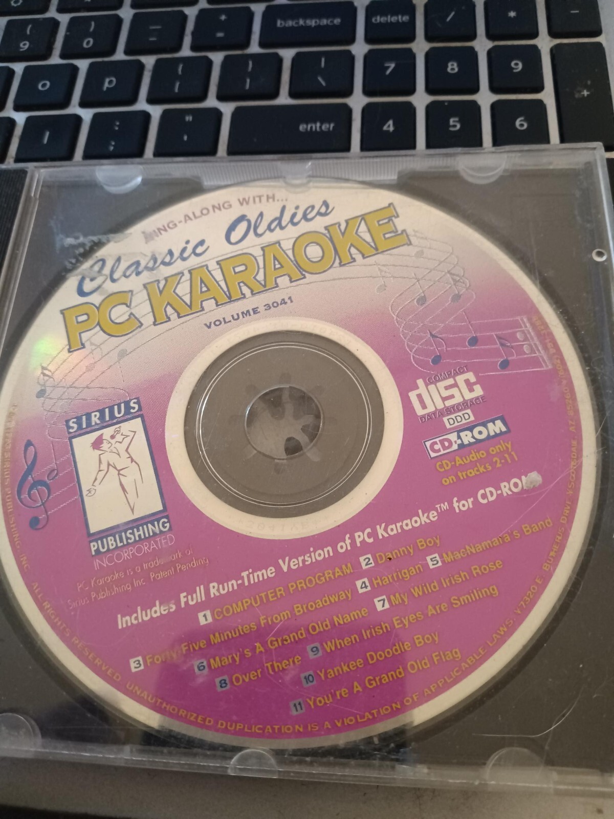 PC Karaoke – Classic Oldies CD-ROM for Windows CD ONLY