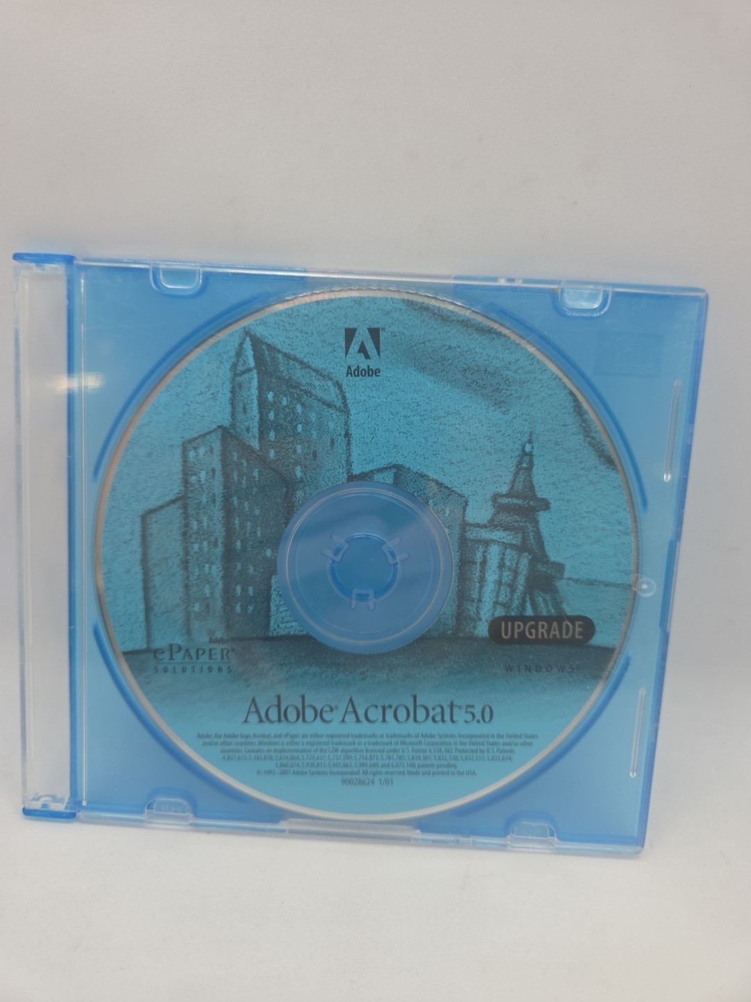 Adobe Acrobat 5.0 for Windows – CD ONLY – SERIAL # NOT INCLUDED!!!!
