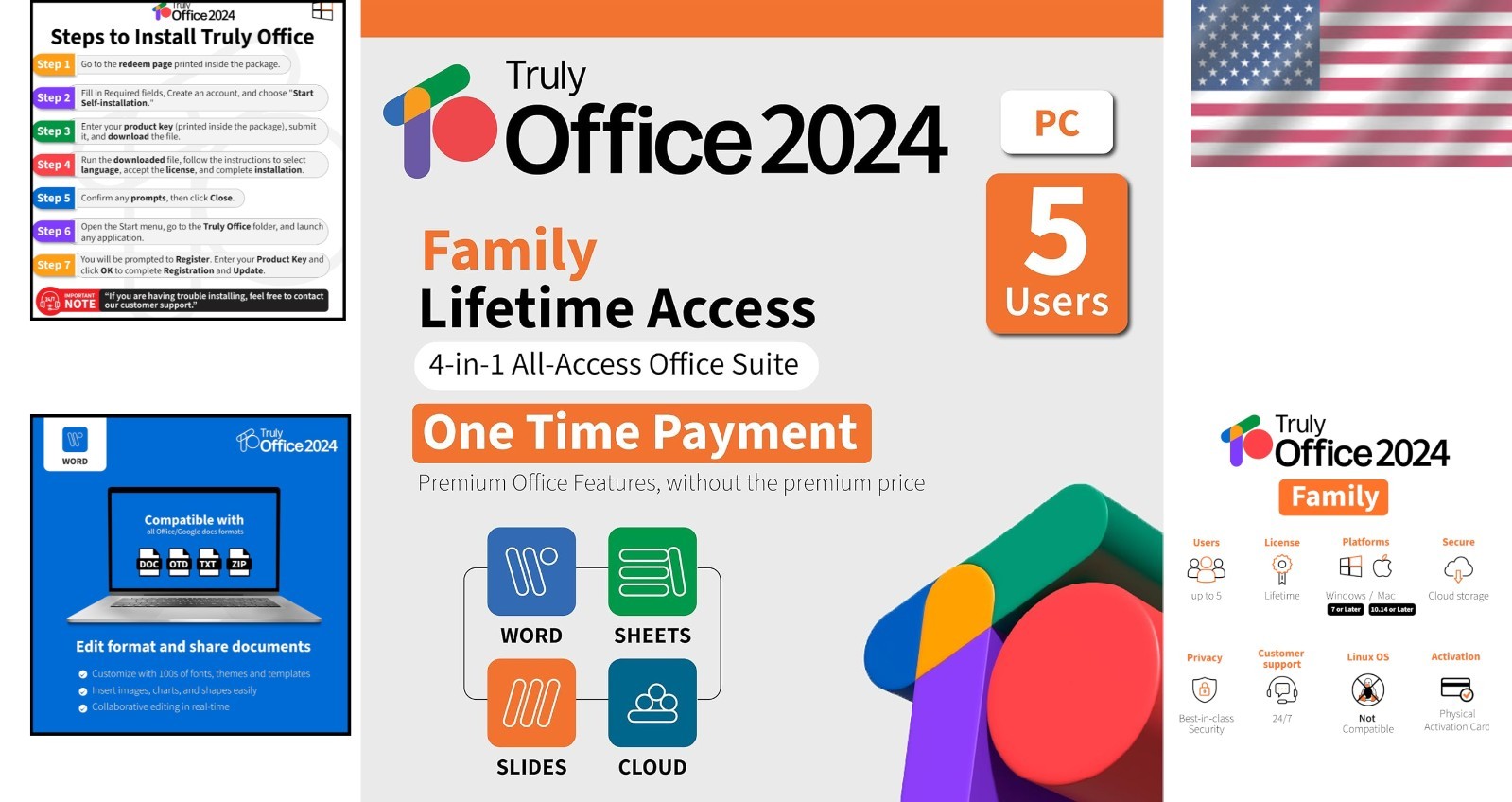 2024 Lifetime License | Windows | All-in-One Suite | 5 Users