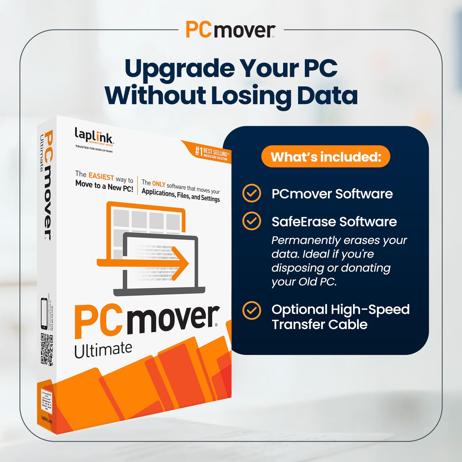 Laplink PCmover Ultimate 11 – Migration of your Applications, Files and White