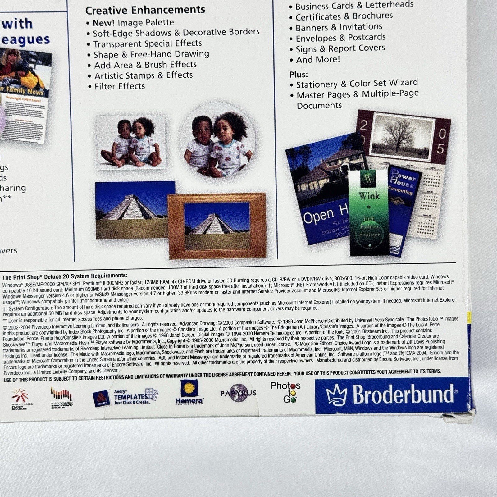 Broderbund ‘The Printshop Deluxe Suite’ ver 20, CD-ROM *NEW*