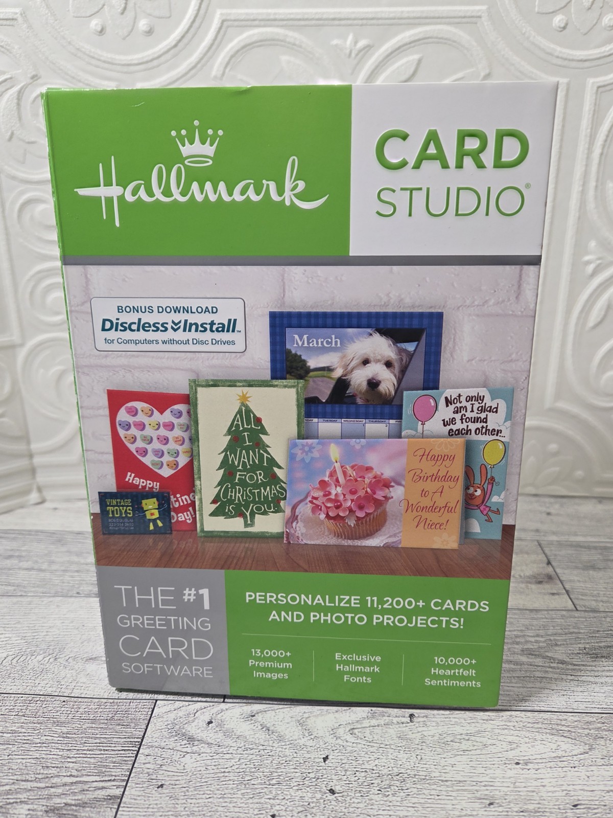 Hallmark Card Studio 2018 DVD In Retail Box, 13,000+ Images Windows 7, 8, and 10