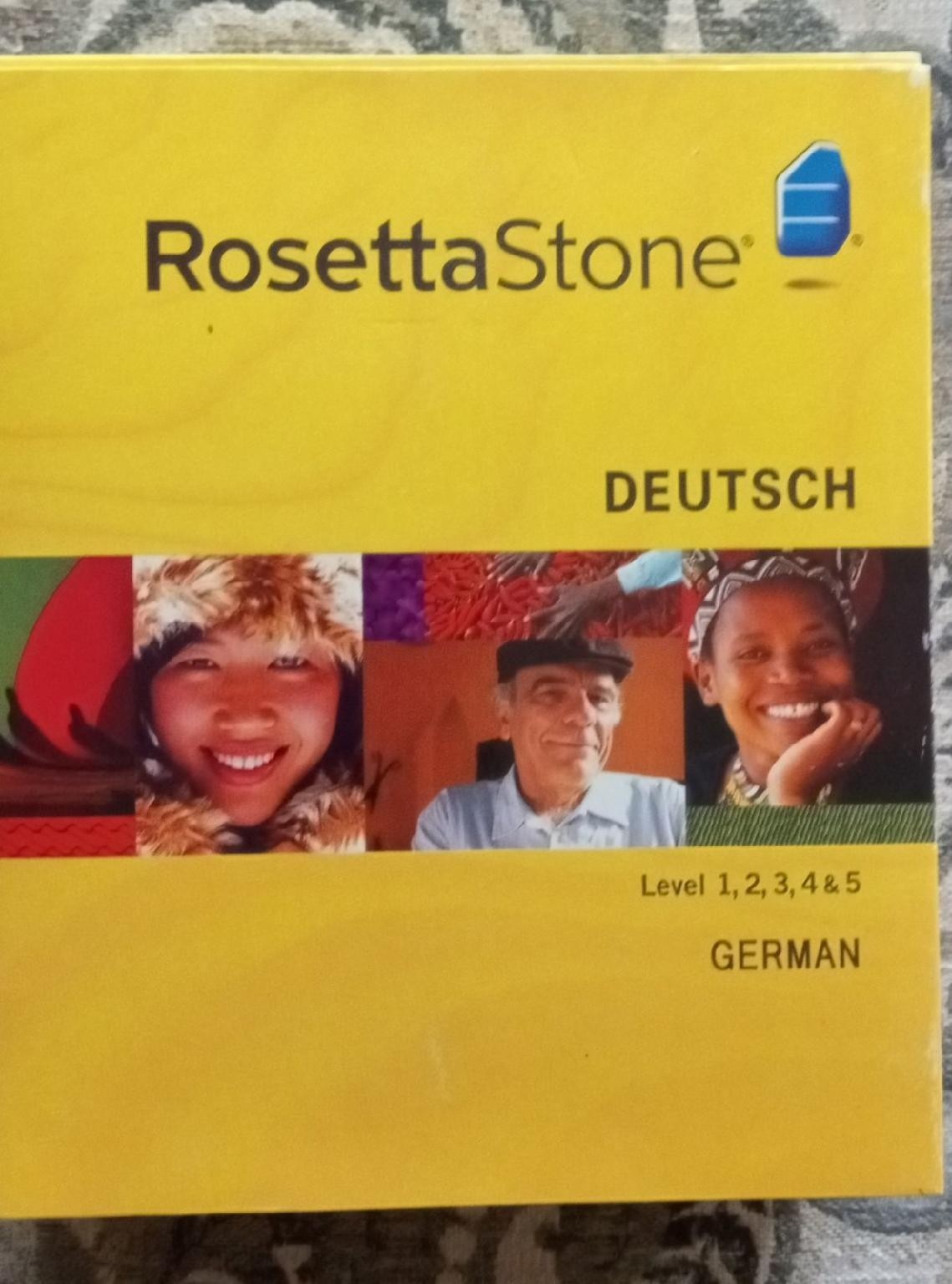 Rosetta Stone German – Level 1-5. Never Used – Great Condition with Box Sleeve