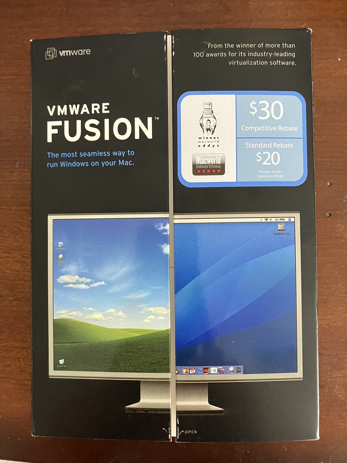 VMWare Fusion 1.1 for Mac OS 10.4.9 Or Later