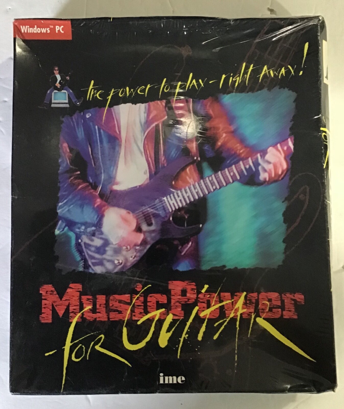 Learn To Play Guitar with Music Power for Windows – Vintage NEW