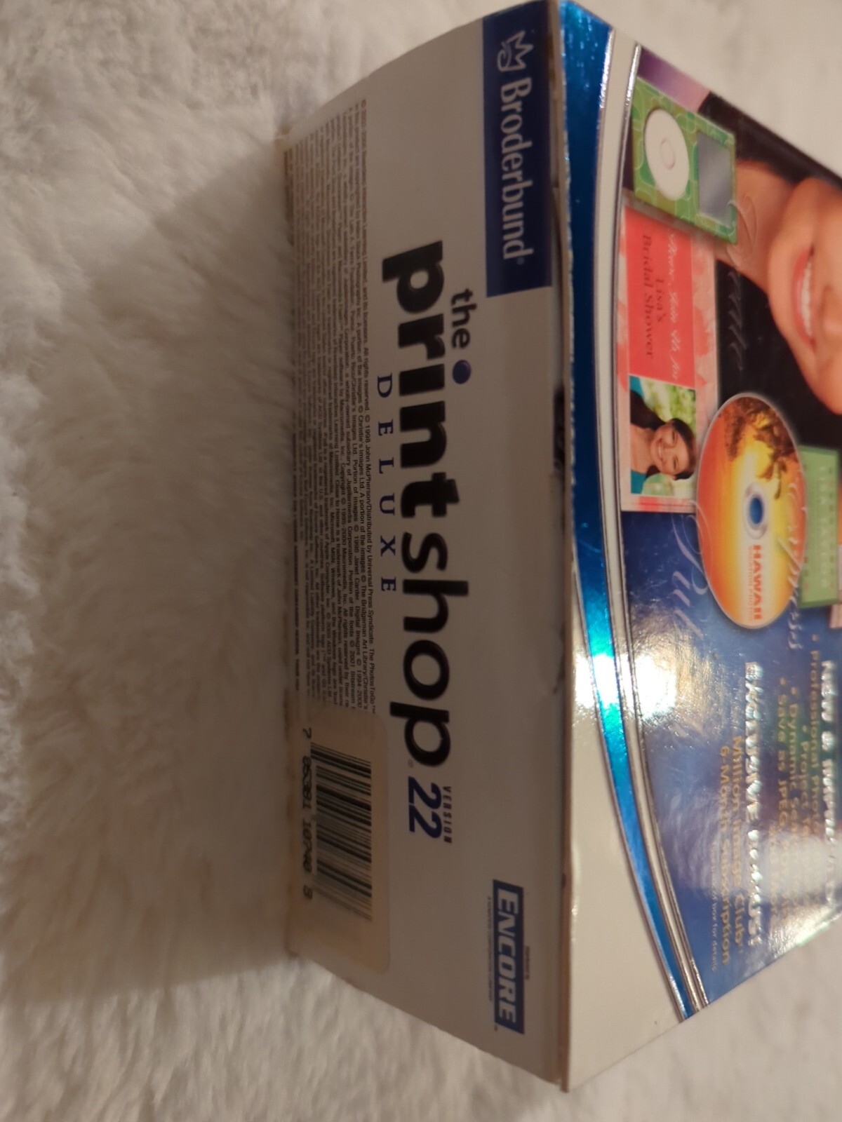 Print Shop Deluxe Version 22 + 348 Page Manual & Box 4 CD Set Win 2000/XP
