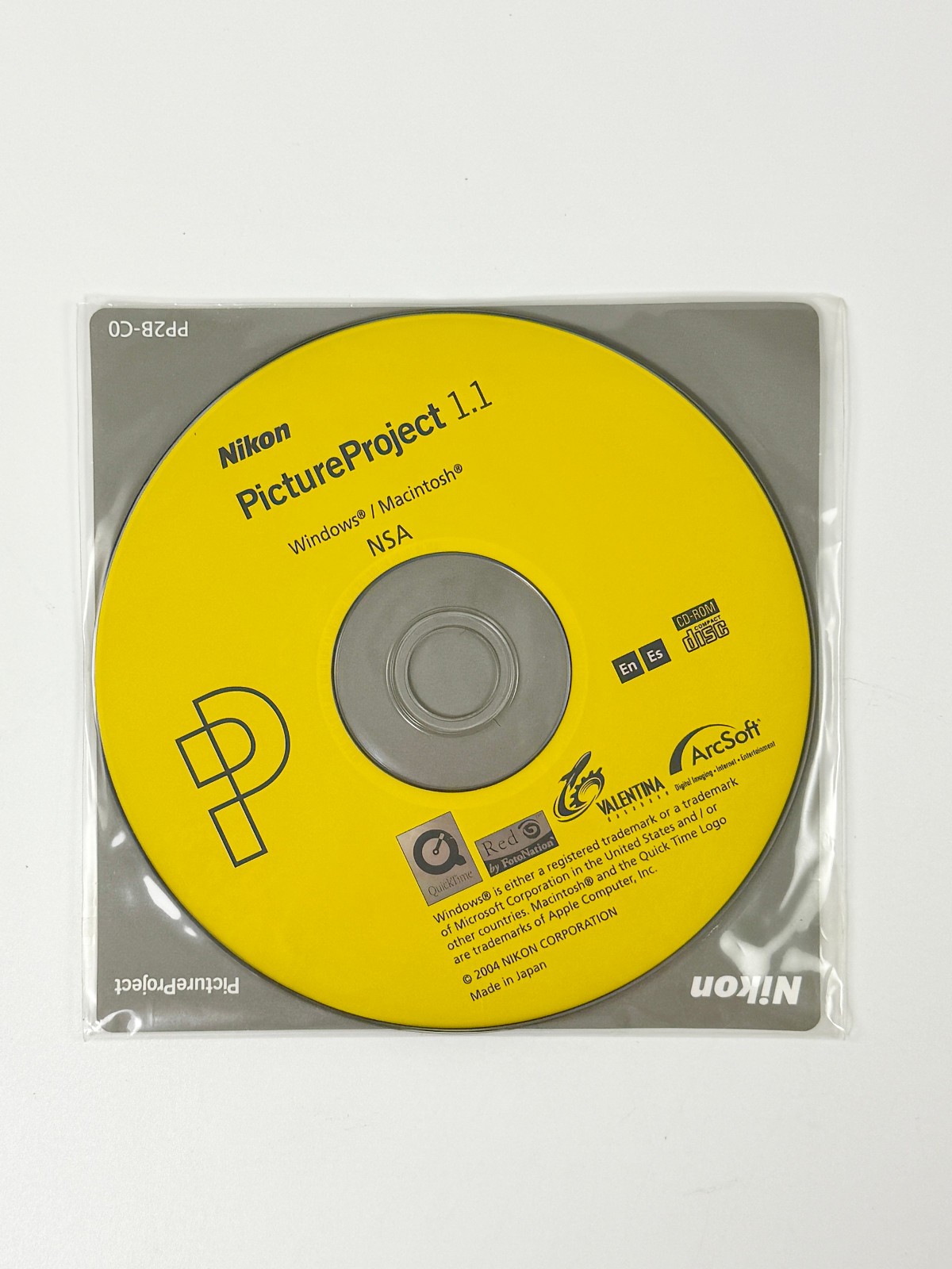 Nikon Picture Project 1.1 – Windows + MAC software – Disc Only – BRAND NEW
