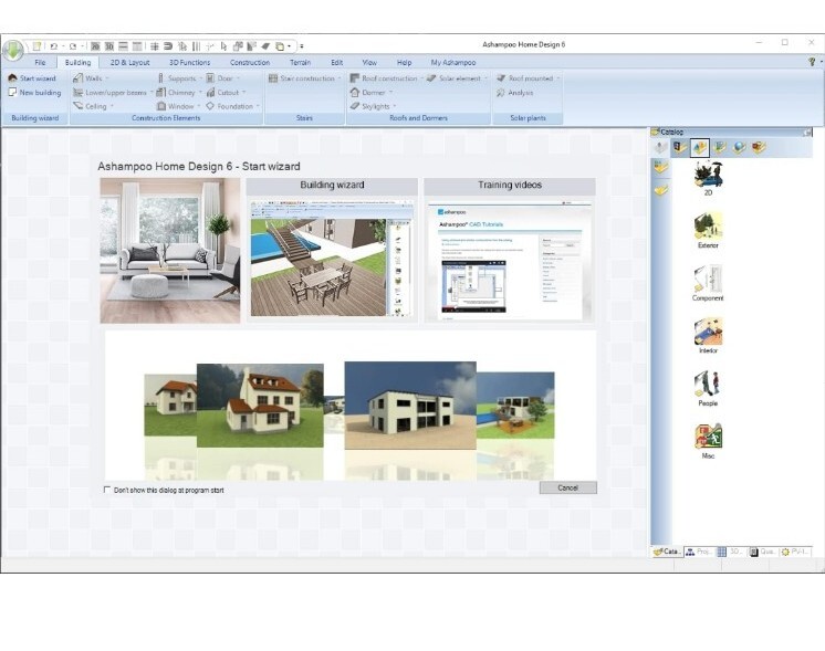 Ashampoo® Home Design 6 – 3D home designer for you