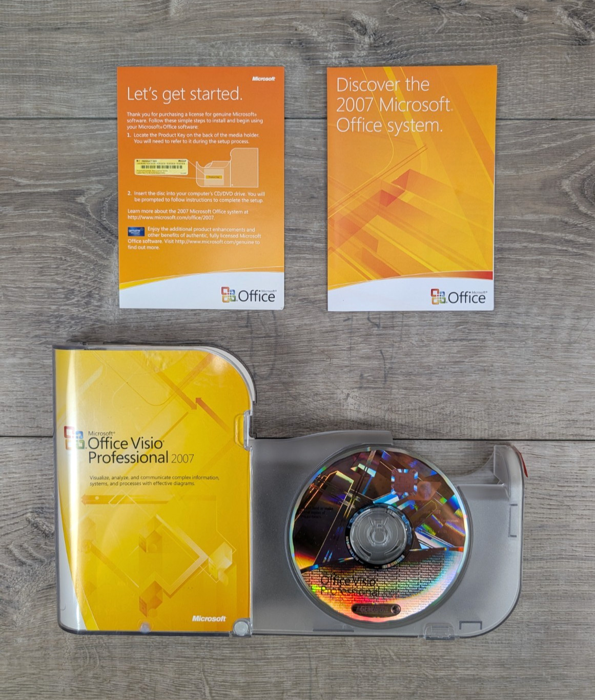Microsoft Office Professional 2007 – Windows w/Product Key – Academic