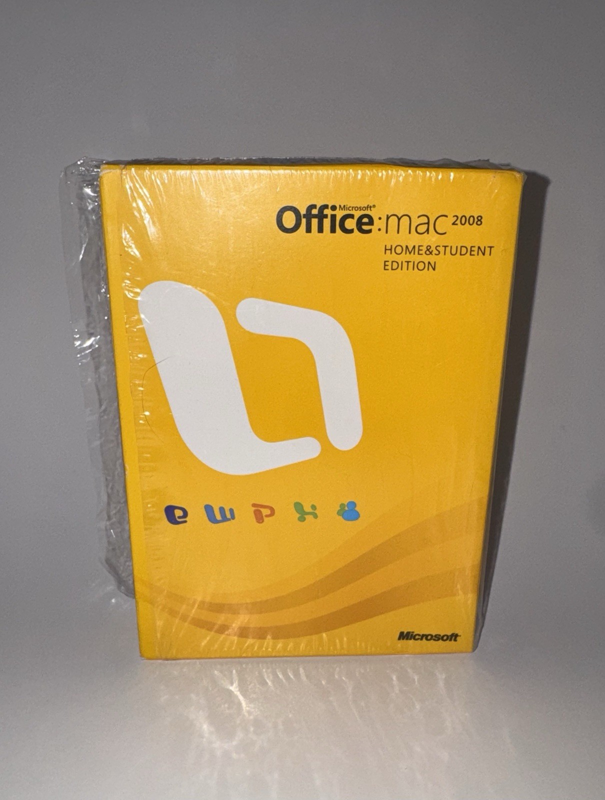 Microsoft Office 2008 for Mac -Home & Student Edition (Brand New,Factory Sealed)