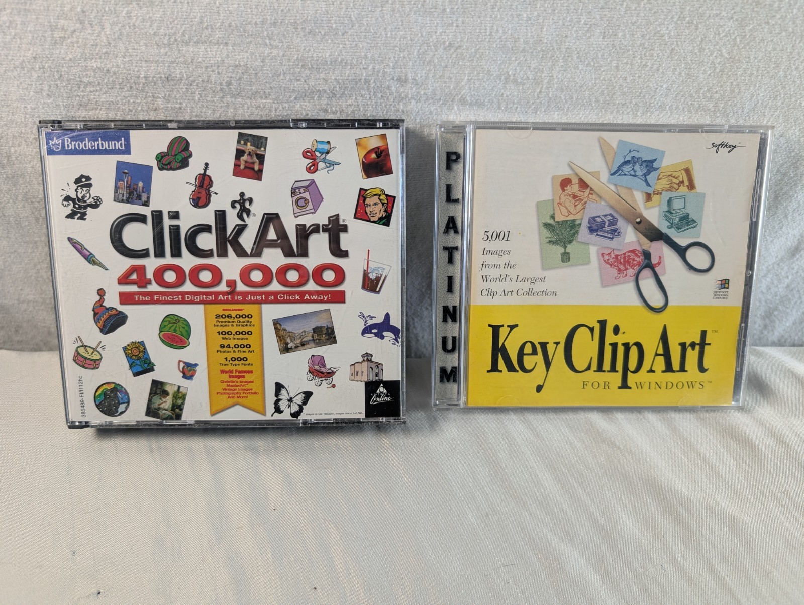 PC CD ROM Clip Art Bundle Lot