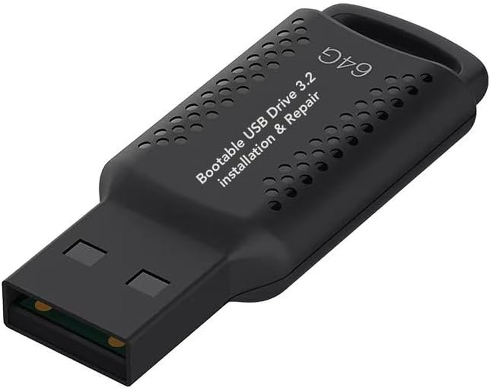 64GB – Bootable USB Driver 3.2 for Windows 11/10/8.1/7/, WinPE,Password Reset, W