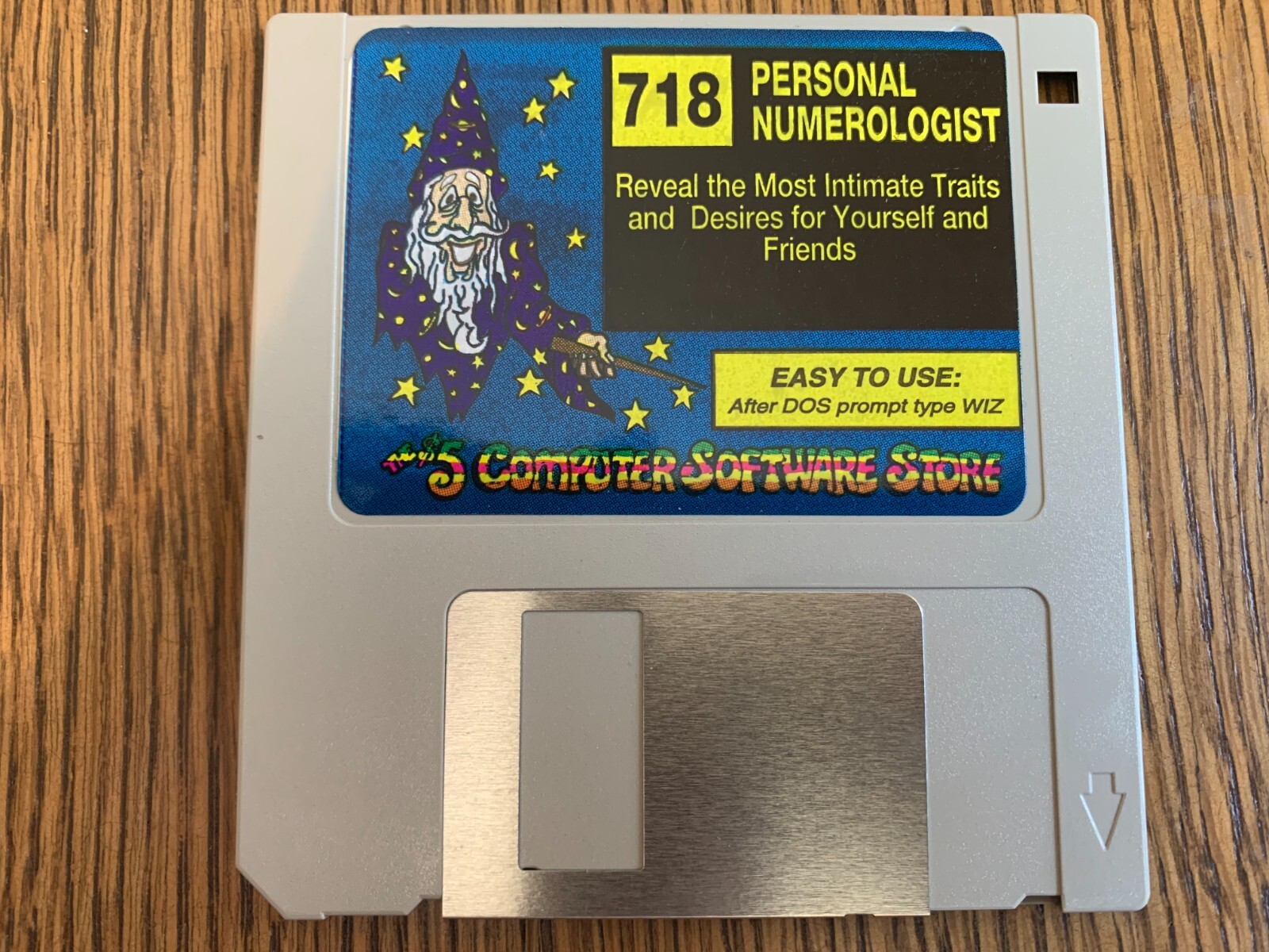 PERSONAL NUMEROLOGIST PROGRAM PC MS-DOS COMPUTER 3.5″ INCH DISKS EXC COND TESTED